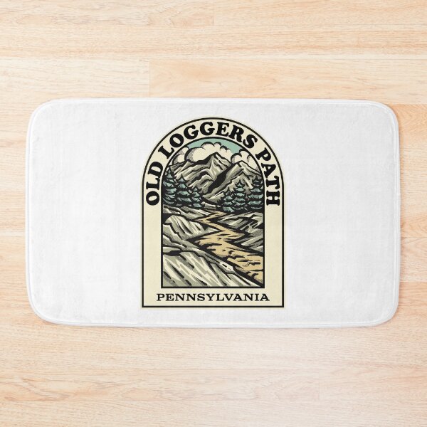 Item preview, Old Loggers Path Pennsylvania hiking backpacking trail designed and sold by HalpinDesign.