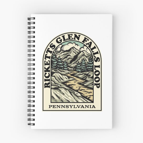 Item preview, Ricketts Glen Falls Loop Pennsylvania hiking backpacking trail designed and sold by HalpinDesign.