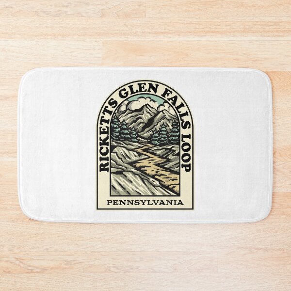 Item preview, Ricketts Glen Falls Loop Pennsylvania hiking backpacking trail designed and sold by HalpinDesign.