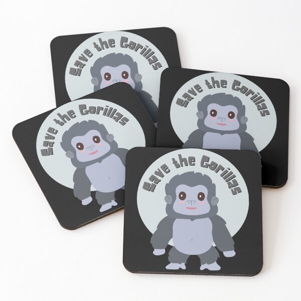 Item preview, Save the Gorillas designed and sold by Absolute-Garlic.
