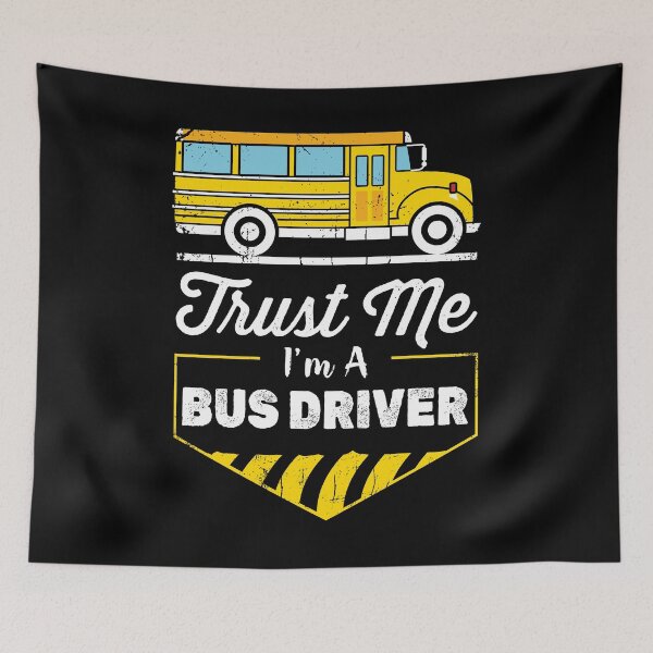 Item preview, Trust Me I'm a Bus Driver - Funny Bus Driver Gift - Driving Dad designed and sold by Adexyl.