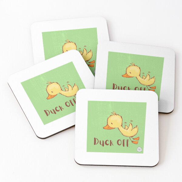 Item preview, Duck Off | Little Duckers Collection | Fun With Ducks | Yellow Duckling designed and sold by The Misadventures of Jo.
