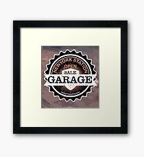 Garage Framed Print