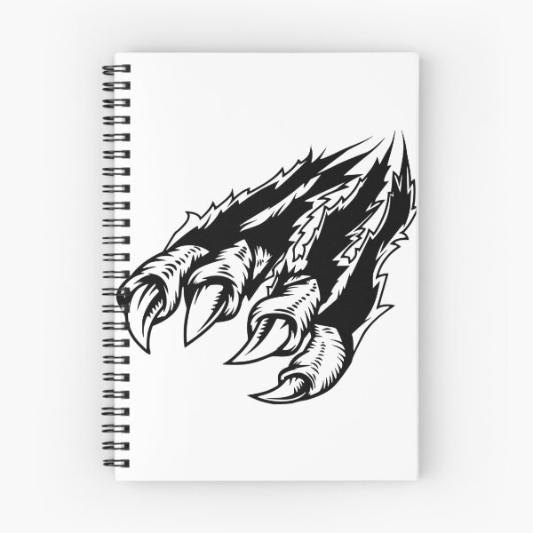 Item preview, SVG Monster claws scratching the background designed and sold by Rozgani.