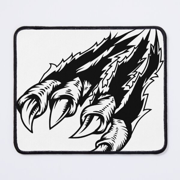 Item preview, SVG Monster claws scratching the background designed and sold by Rozgani.