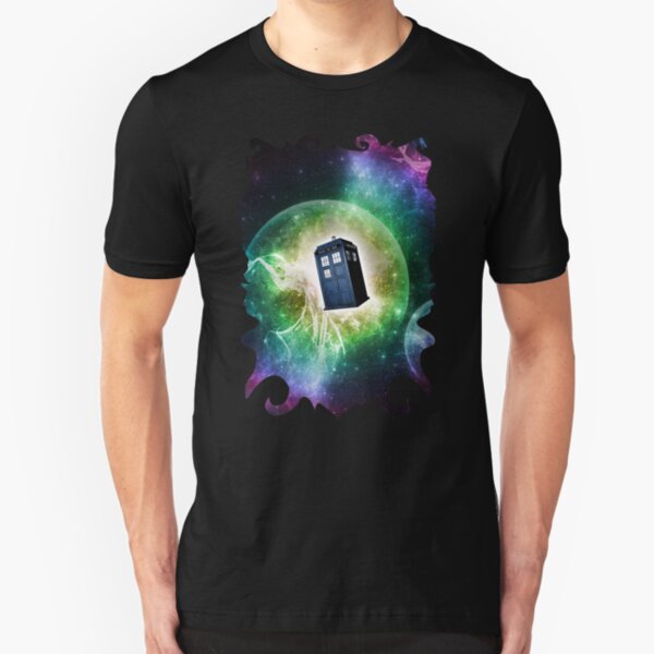 Universe Blue Box Tee The Doctor T-Shirt Slim Fit T-Shirt
