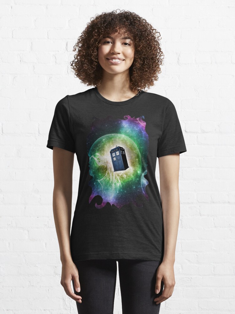 Alternate view of Universe Blue Box Tee The Doctor T-Shirt Essential T-Shirt