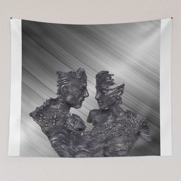 Item preview, MAN AND  WOMAN, IN METAL designed and sold by johnnyssandart.
