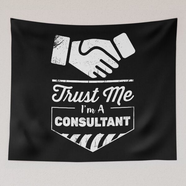 Item preview, Trust Me I'm a Consultant - Funny Consultant Gift - Consultant Dad & Mom designed and sold by Adexyl.