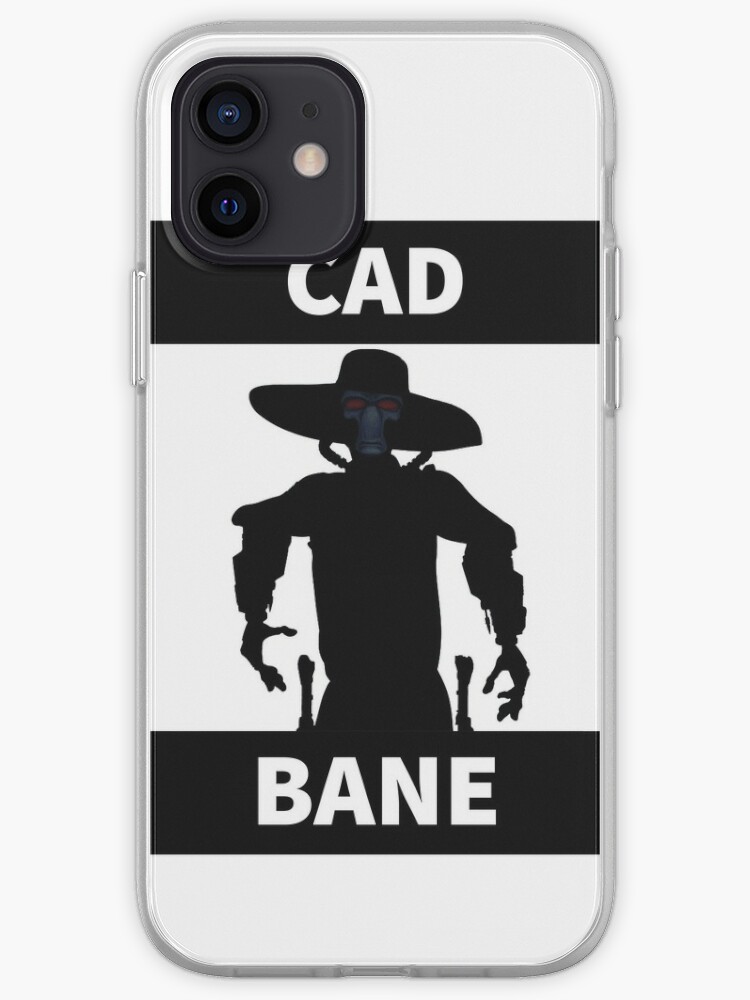 Cad Bane Bounty Hunter Iphone Case By Vdkpatterns Redbubble