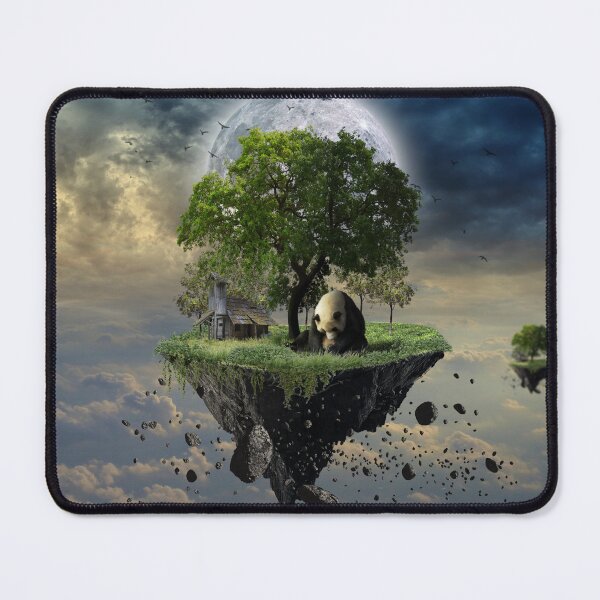 Item preview, Panda na ilha da lua designed and sold by Luizprint.