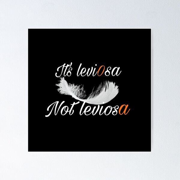 Quadro e poster Harry Potter - It's leviosa, not Leviosaa! » - Quadrorama