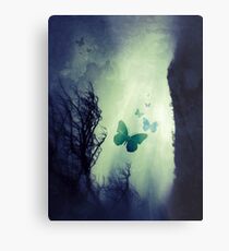 On The Wings of Chaos Metal Print