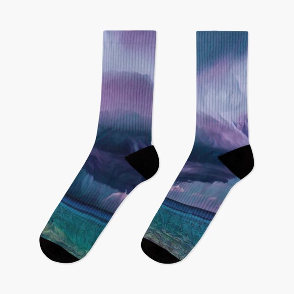 Item preview, Storm over the ocean with paint effects. designed and sold by MerWishes.