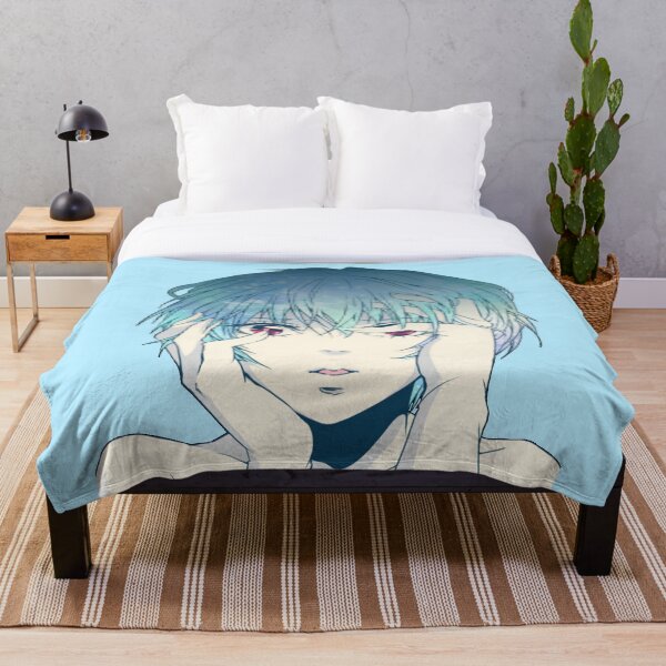 Rei Ayanami Neon Genesis Evangelion Throw Blanket