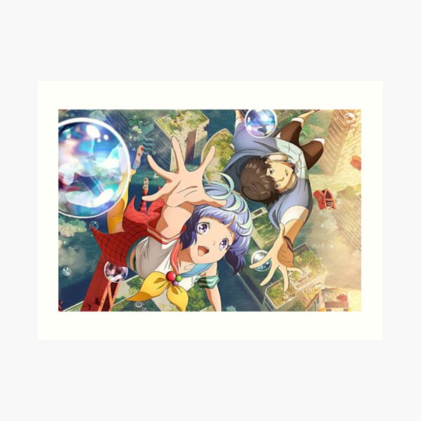 Bubble Hibiki and Uta / Bubble Anime Movie Art Print for Sale by Ani-Games