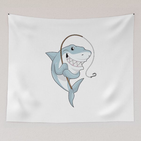 Item preview, Shark Angler Fishing rod Fishing designed and sold by Snabdesign84.