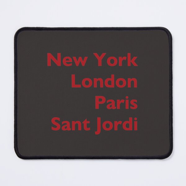 Item preview, New York London Paris Sant Jordi   designed and sold by BlackGirlMs.