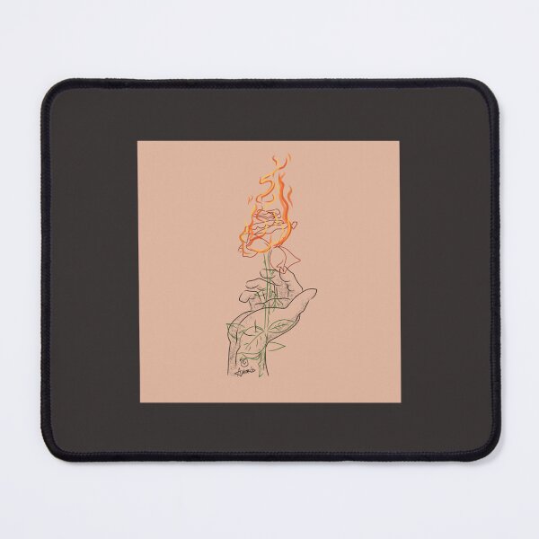 Item preview, fire flower designed and sold by BlackGirlMs.