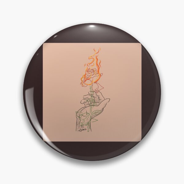 Item preview, fire flower   designed and sold by BlackGirlMs.