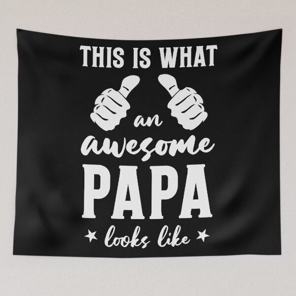 Item preview, Funny Papa Gift: This Is What An Awesome Papa Looks Like - Gift Ideas for Grandpa - Grandad designed and sold by Adexyl.