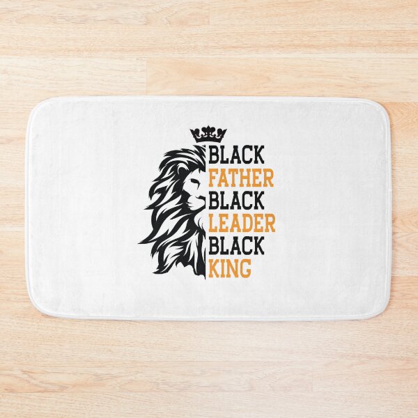 Item preview, Black Father Black Leader Black King Happy Fathers Day Dad Lion designed and sold by clothesy7.