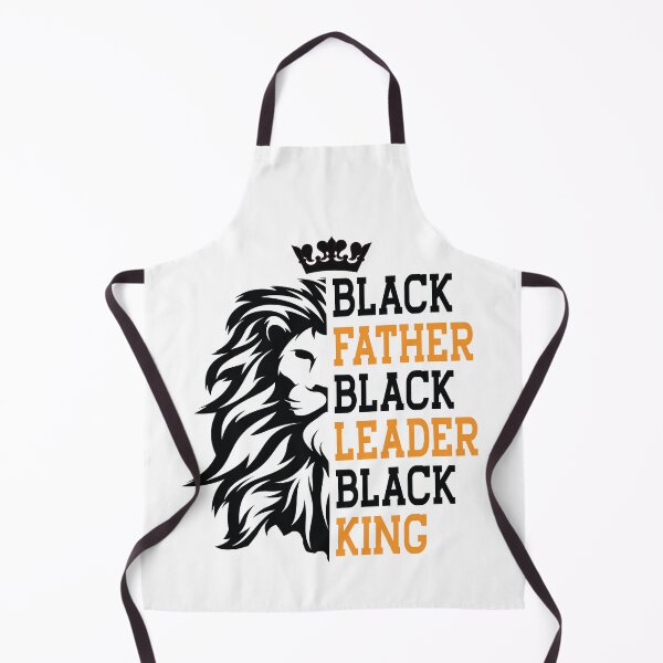 Item preview, Black Father Black Leader Black King Happy Fathers Day Dad Lion designed and sold by clothesy7.