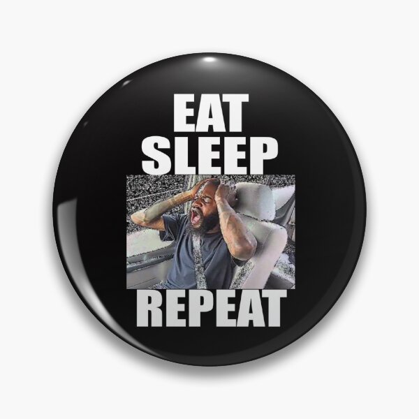 Item preview, Eat Sleep Scream Repeat designed and sold by RenoMelino.