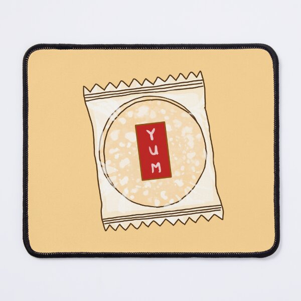 Item preview, Milky puffed rice cracker Illustration designed and sold by tifft.