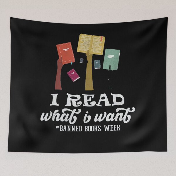 Item preview, Vintage I Read What I Want designed and sold by Phyllis Watlington.