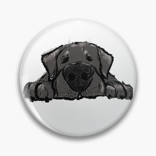 Item preview, Sweet Black Lab Face designed and sold by Christine Philbrick.