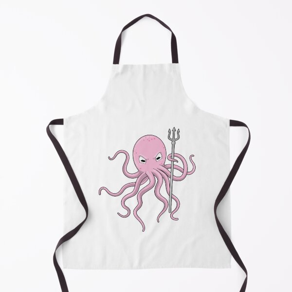 Item preview, Octopus as Wizard with Trident designed and sold by Snabdesign84.