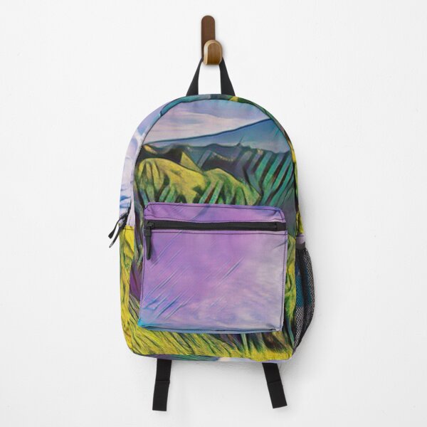 Item preview, Mountain view with paint effects. designed and sold by MerWishes.