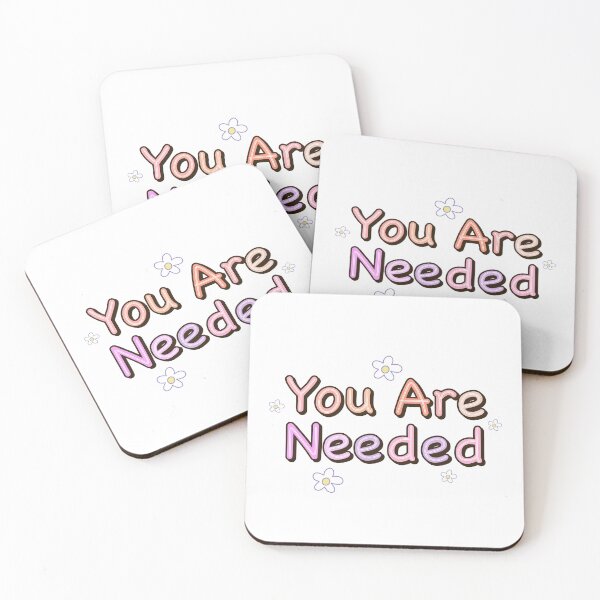 Item preview, You are needed quote with colorful text design designed and sold by DDalaland.