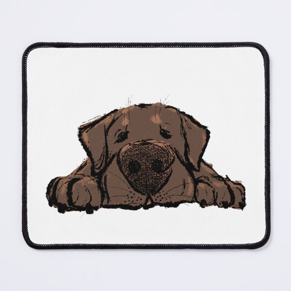 Item preview, Sweet Chocolate Lab Face designed and sold by Christine Philbrick.