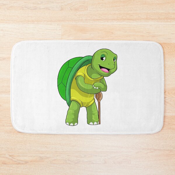 Item preview, Turtle as Pensioner with Walking stick designed and sold by Snabdesign84.