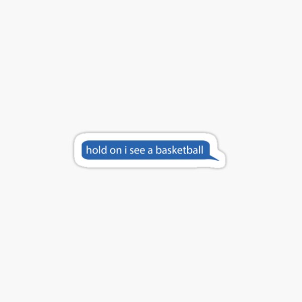 Basketball distruction Sticker