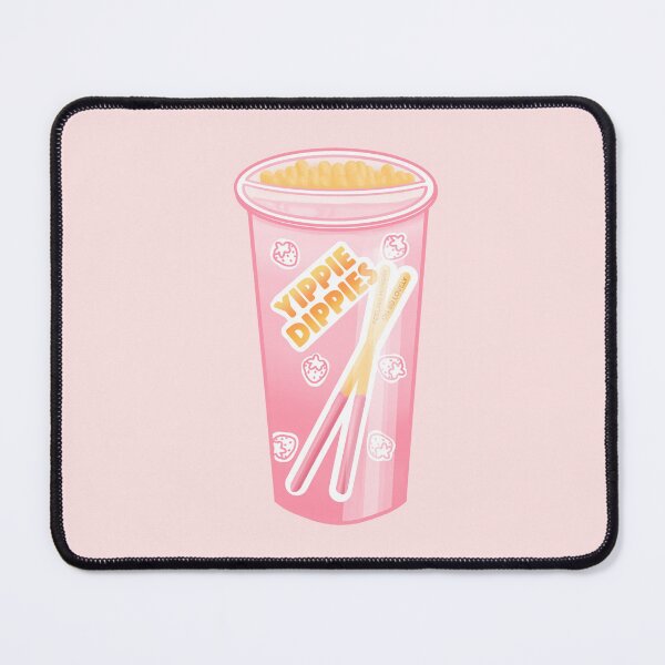 Item preview, Yippie Dippies Strawberry Dip Stick Snack illustration designed and sold by tifft.