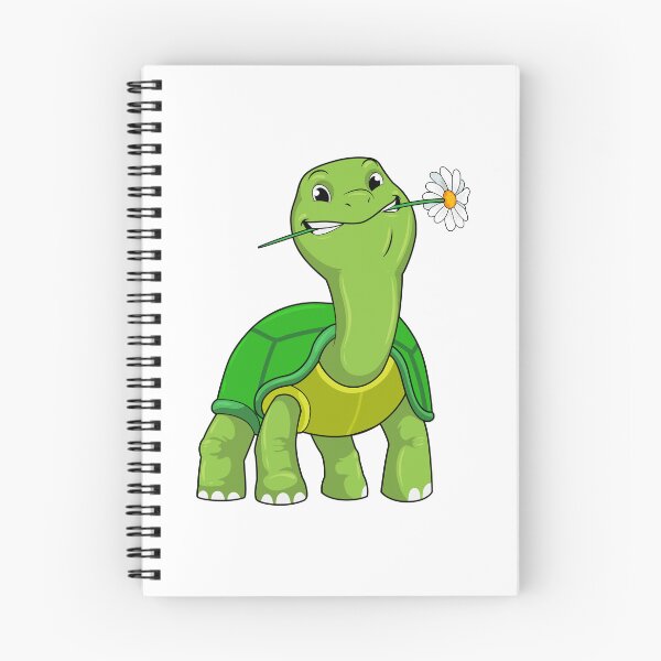 Item preview, Turtle with Flower Daisy designed and sold by Snabdesign84.