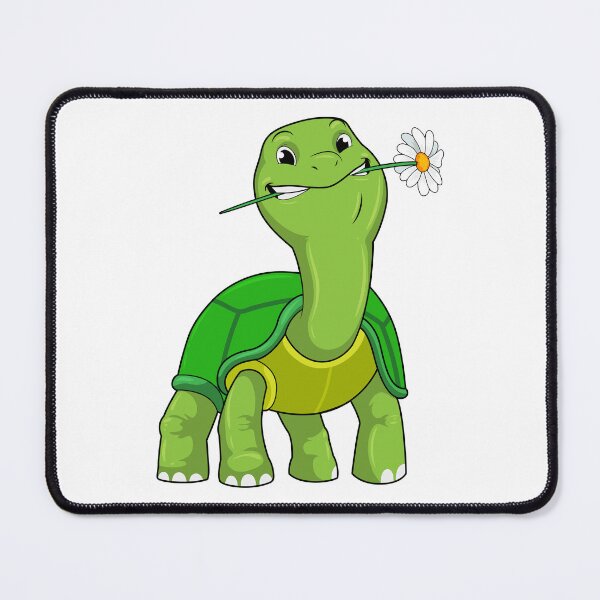 Item preview, Turtle with Flower Daisy designed and sold by Snabdesign84.