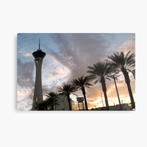 Stratosphere Sunset Metal Print