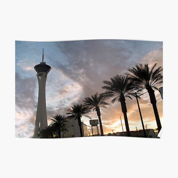 Stratosphere Sunset Poster