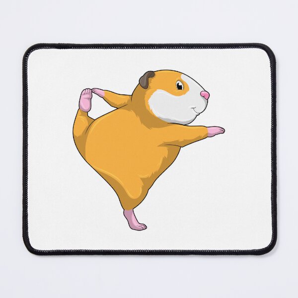 Item preview, Guinea pig at Yoga Stretching exercise designed and sold by Snabdesign84.