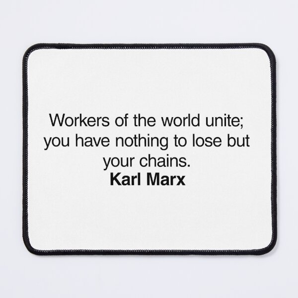 Item preview, Karl Marx Communist Quote. Best Gift for a Karl Marx's Socialist Fan (Communism quotes). designed and sold by margaretgiles.