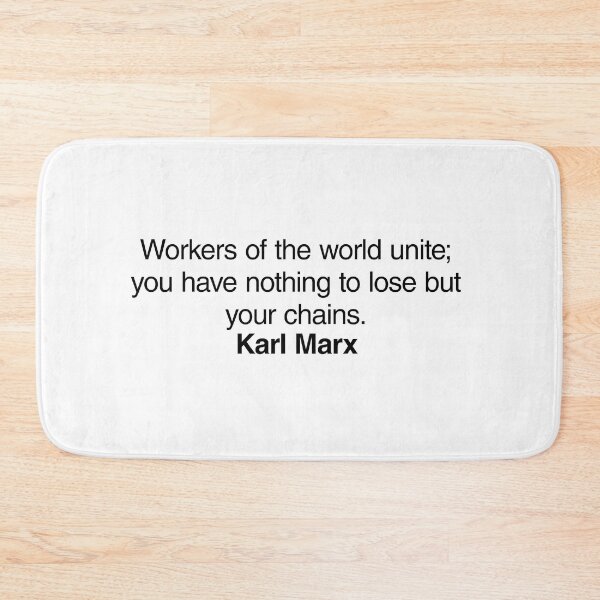 Item preview, Karl Marx Communist Quote. Best Gift for a Karl Marx's Socialist Fan (Communism quotes). designed and sold by margaretgiles.