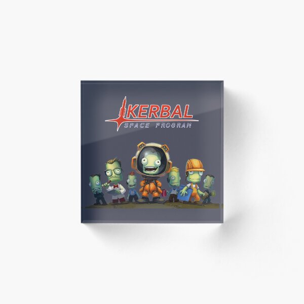 Kerbal Space Program KSP Team Acrylic Block