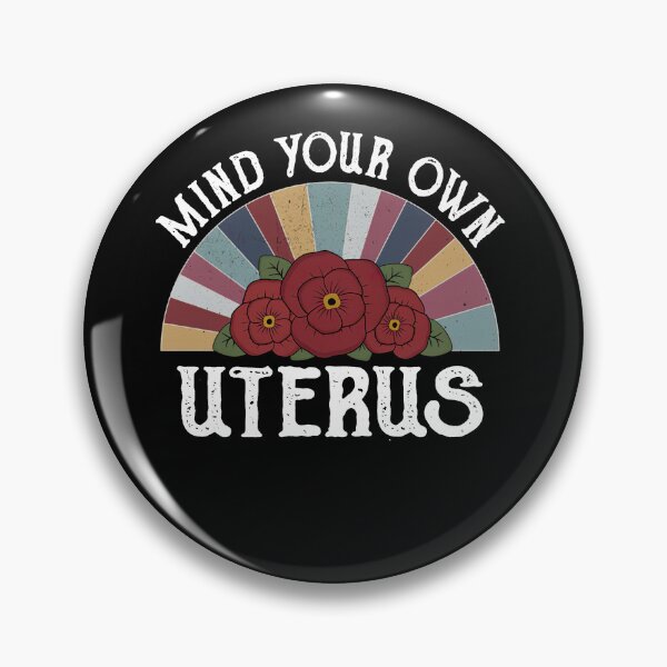 Artikelvorschau, Vintage Mind Your Own Uterus 1973 Schützen Sie Roe v Wade My Body My Choice entworfen und verkauft von HorsesForLife15.
