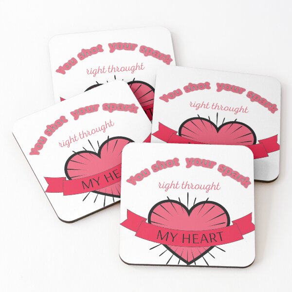 Item preview, You shot your spark right throught my heart designed and sold by bob-design1.