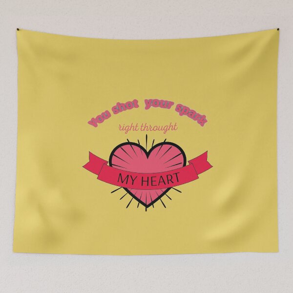 Item preview, You shot your spark right throught my heart designed and sold by bob-design1.