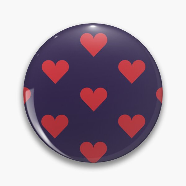 Item preview, Medium RED and NAVY BLUE LOVE HEARTS designed and sold by RachelMacht.